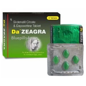 Sildenafil & Dapoxetine, DA' ZEAGRA 50/30 MG