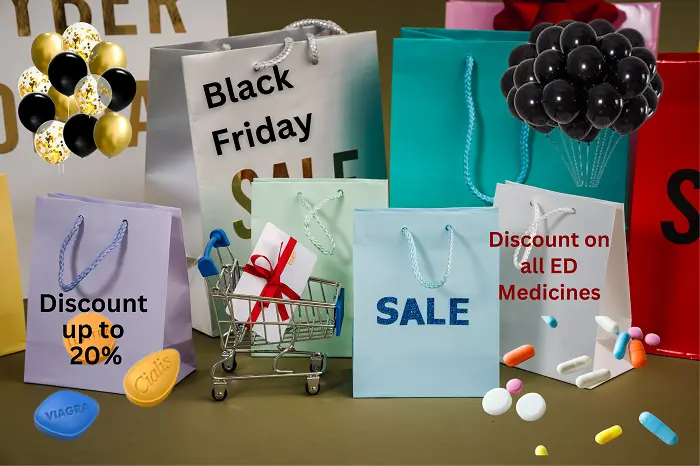 Black Friday 2023 Deal Alert ED Medications