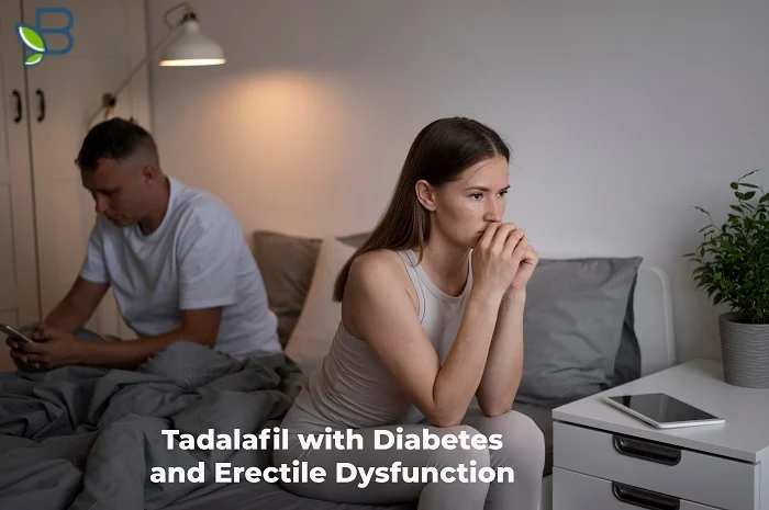 Can tadalafil be safely used by men with diabetes who have severe erectile dysfunction?